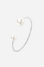 Andcopenhagen - Armbånd - forsølvet stainless steel - Bangle pearl