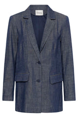 My Essential Wardrobe - Blazer - Dazzie - Dark Blue