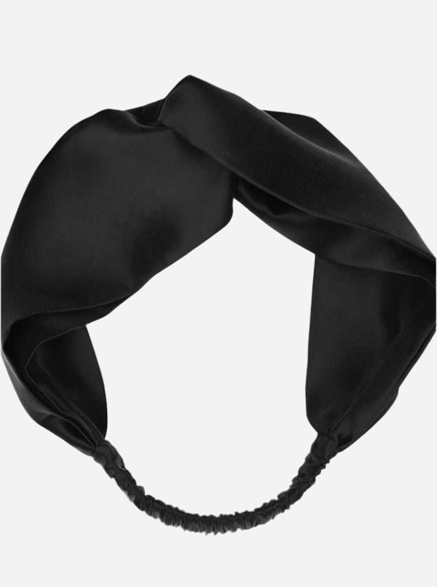 Sassy Copenhagen - 100% Silk hair band - BLACK