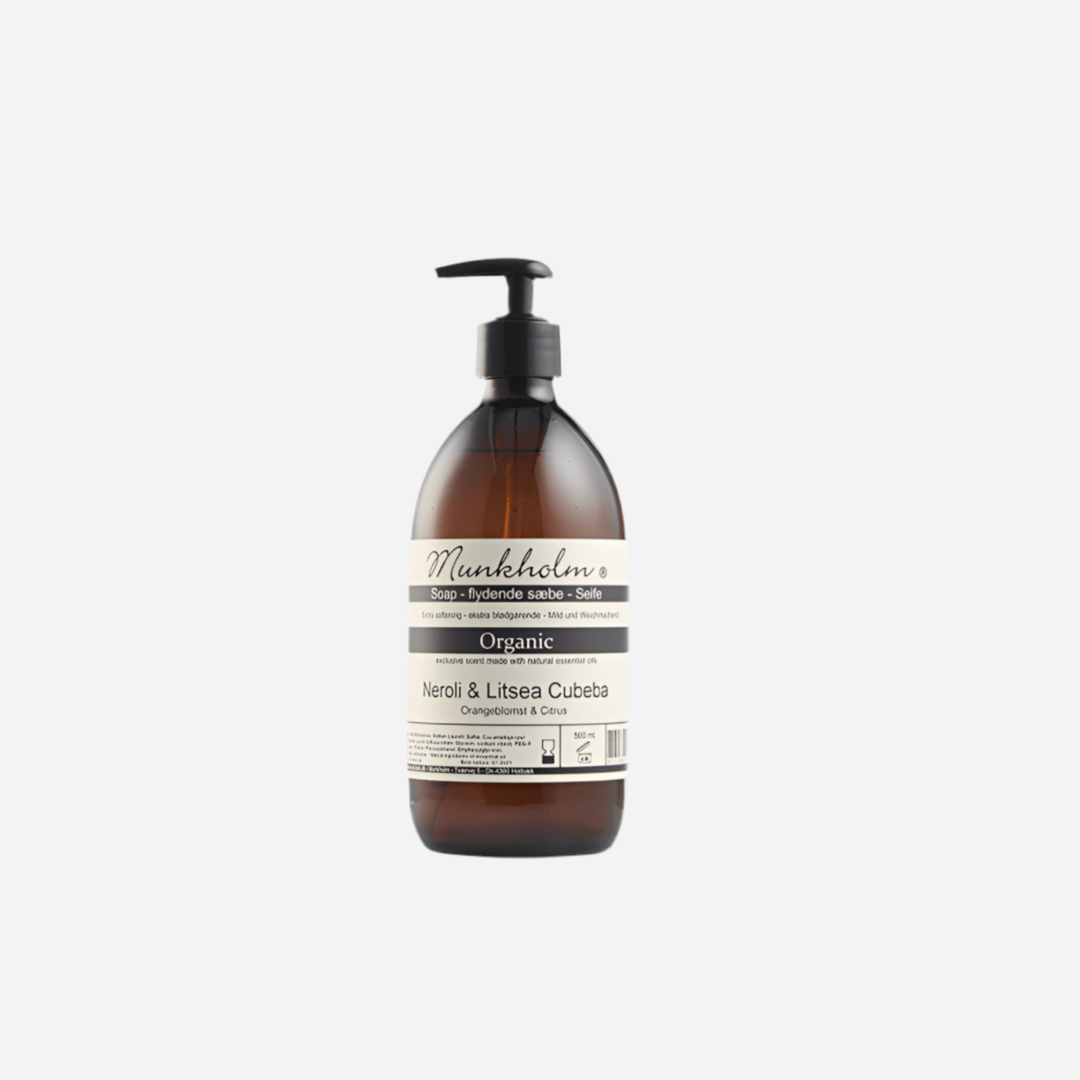 Organic hand soap - Neroli &amp; Litsea cubeba - 500 ml - Munkholm sss