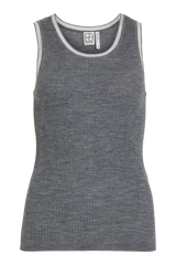 Rouge Edit - Top - Dark Grey Melange - Rounola