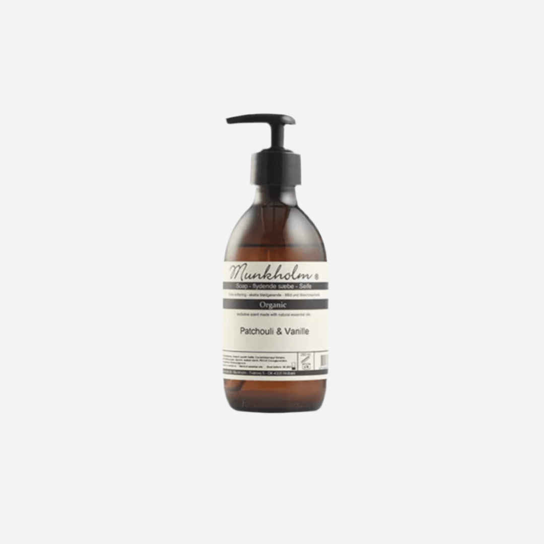 Organic hand soap - Patchouli &amp; Vanilla - 250 ml - Munkholm sss