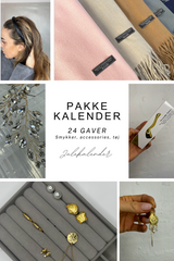 Package calendar - 24 beautiful gifts with gold jewellery, accessories and clothes - Christmas calendar