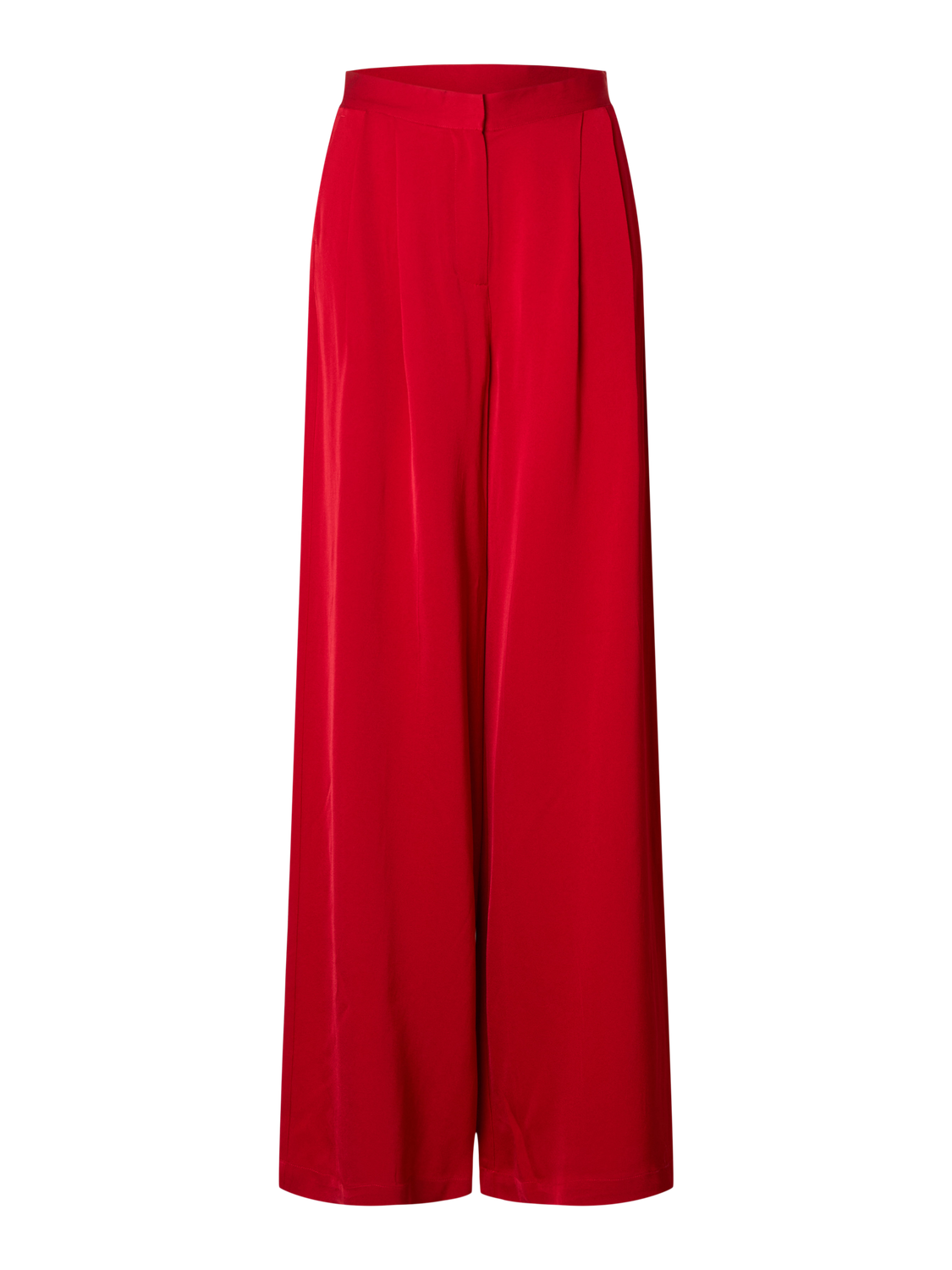 Selected Femme - Pants - Red - Leonore