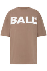 T-shirt - Brown - Ball cph tee - Ball Original 