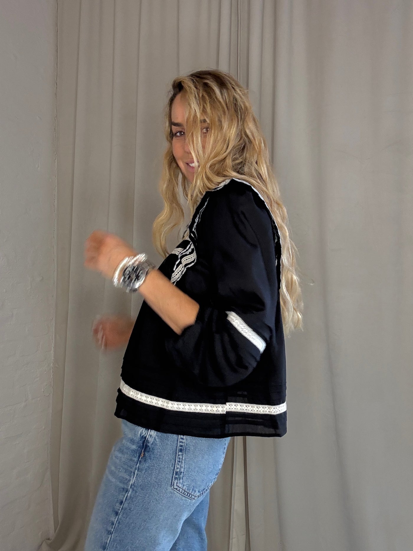 Sassy Copenhagen - Blouse - Black - Mathilda