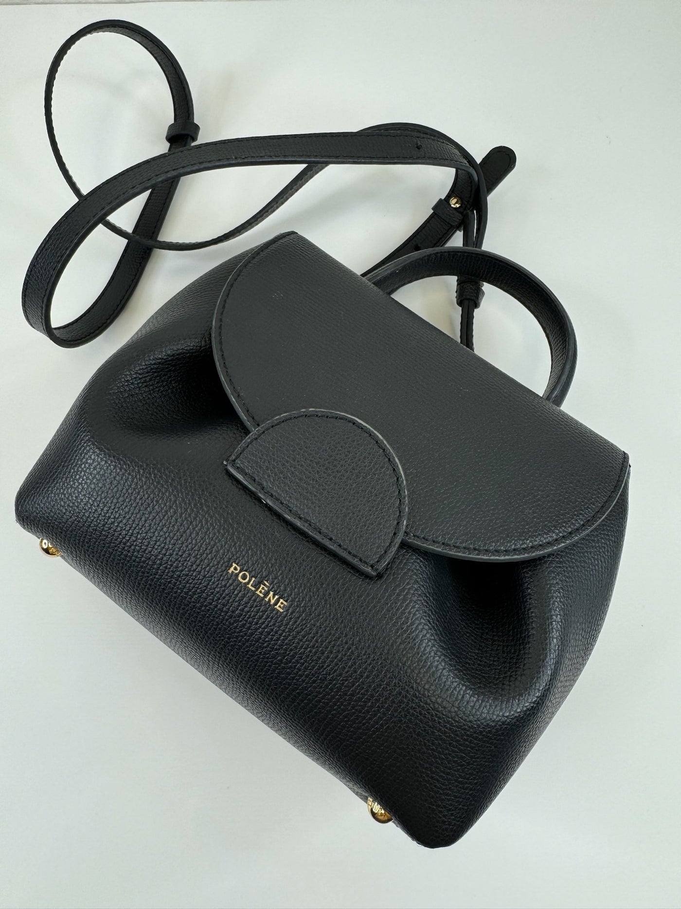 Polene - Number one nano - Black - Crossbody bag - Secondhand