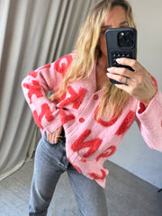 Hunkøn - Cardigan - Pink - Jenny