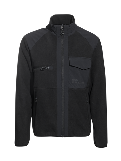 HALO - Fleece jakke - Black 2001 - Paneled fleece