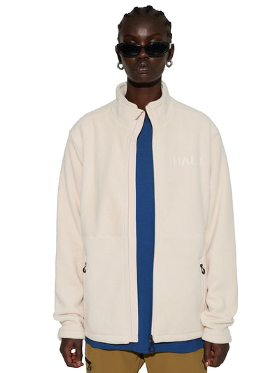 HALO - Fleece Jakke - Beige - ATW Teddy Fleece Jakke