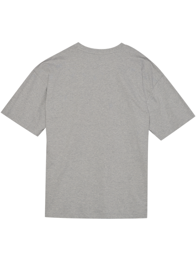 HALO - T-shirt - Light Grey Melange - Boxy