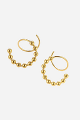 Andcopenhagen - Earrings - 18 carat gold plated stainless steel - Cece