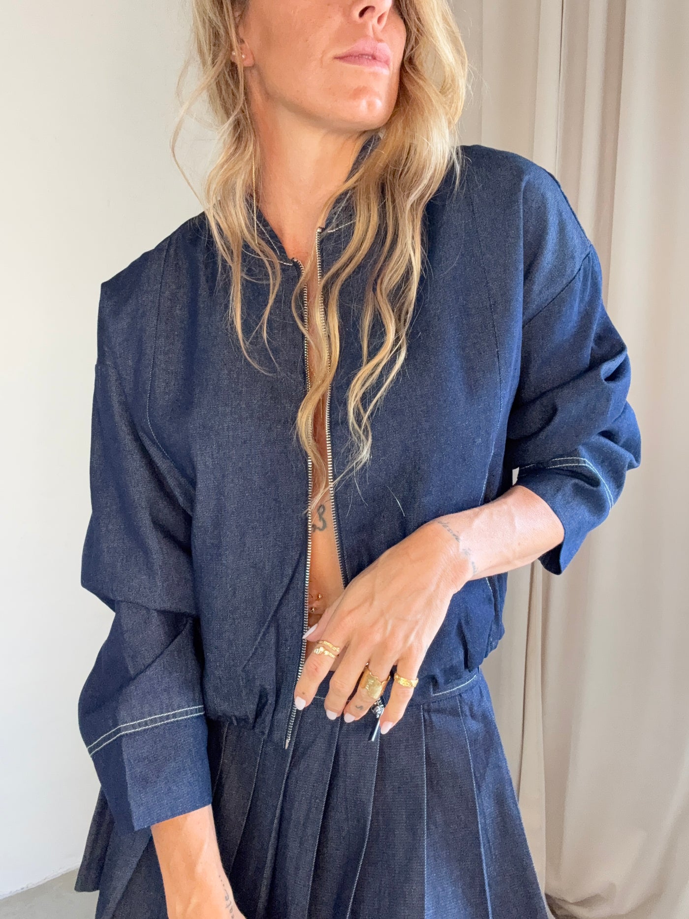 Sassy Copenhagen - Bomber jacket - Dark blue - vega