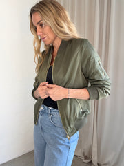 Sassy Copenhagen - Bomber jacket - Army green - Nora (small in size)