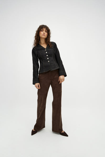 Global Funk - Jeans - Dark Coffee - Amarillo