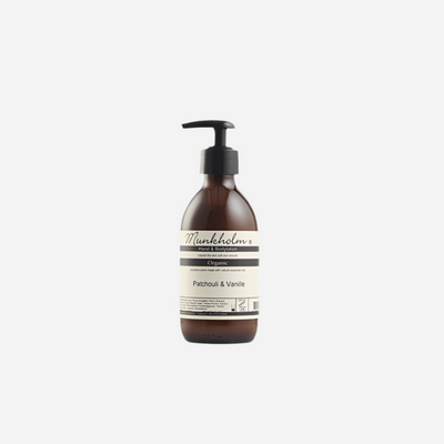 Organic hand and body lotion - Patchouli &amp; Vanilla - 250 ml - Munkholm sss