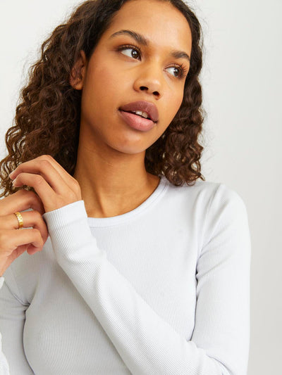 JJXX - Rib long sleeve t-shirt - Black - Freya