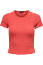 Only - Top - Flame scarlet - Emma