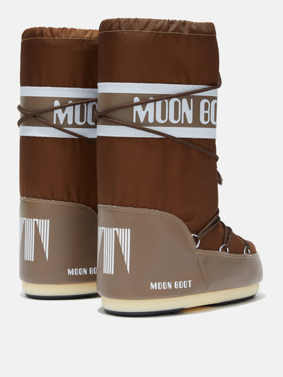 Moon Boot - Vinterstøvle - Brown - Icon Nylon