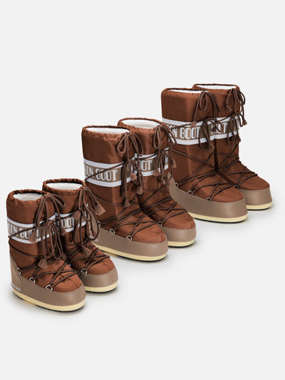 Moon Boot - Vinterstøvle - Brown - Icon Nylon