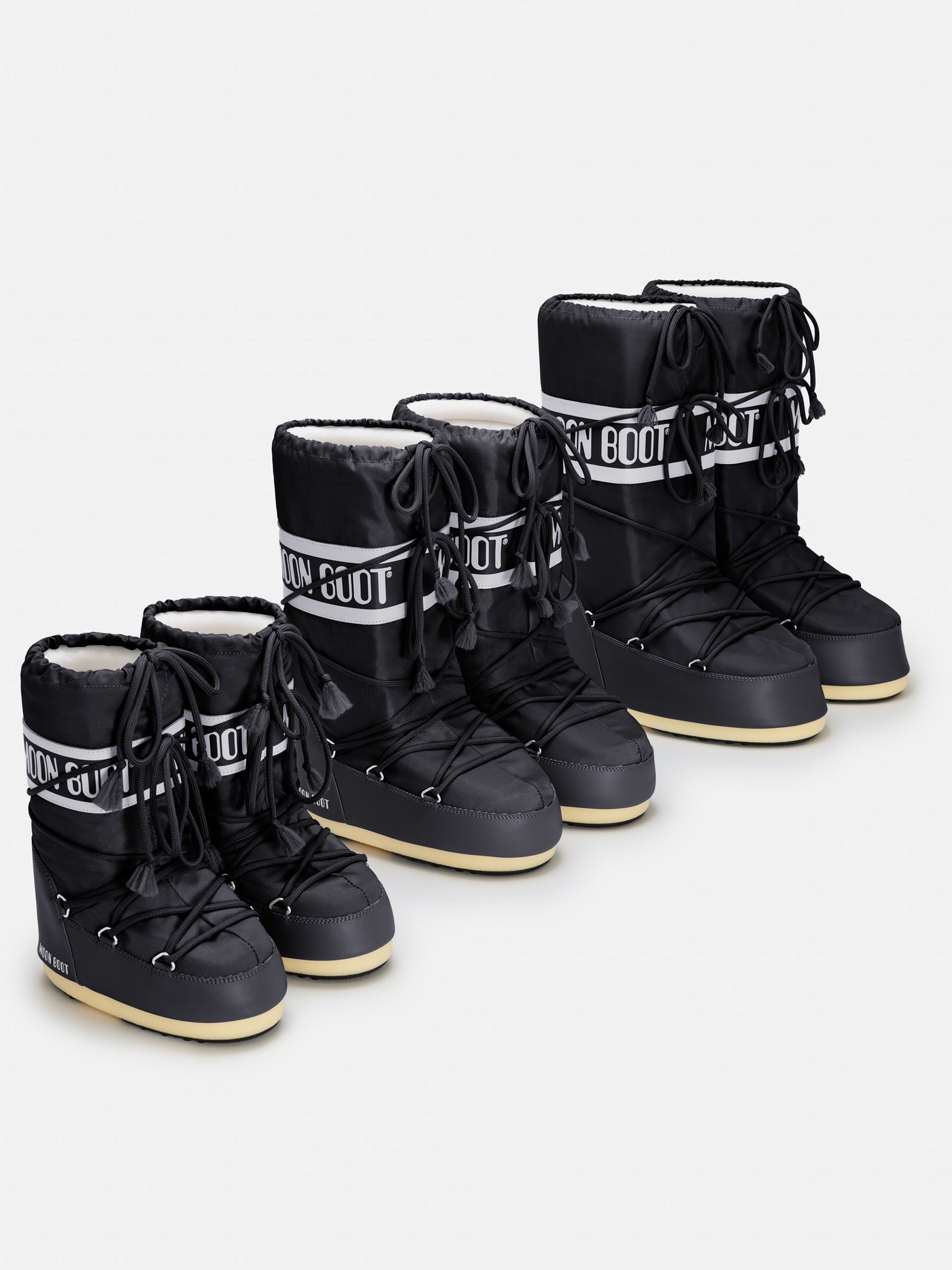 Moon Boot - Vinterstøvle - Black - Icon Nylon