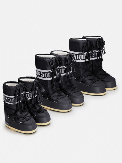 Moon Boot - Vinterstøvle - Black - Icon Nylon