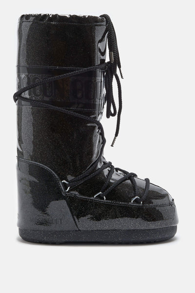 Moon Boot - Vinterstøvle - Black - Icon Glitter