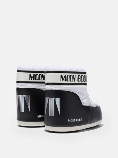 Moon Boot - Vinterstøvle - White - Icon Low Nylon