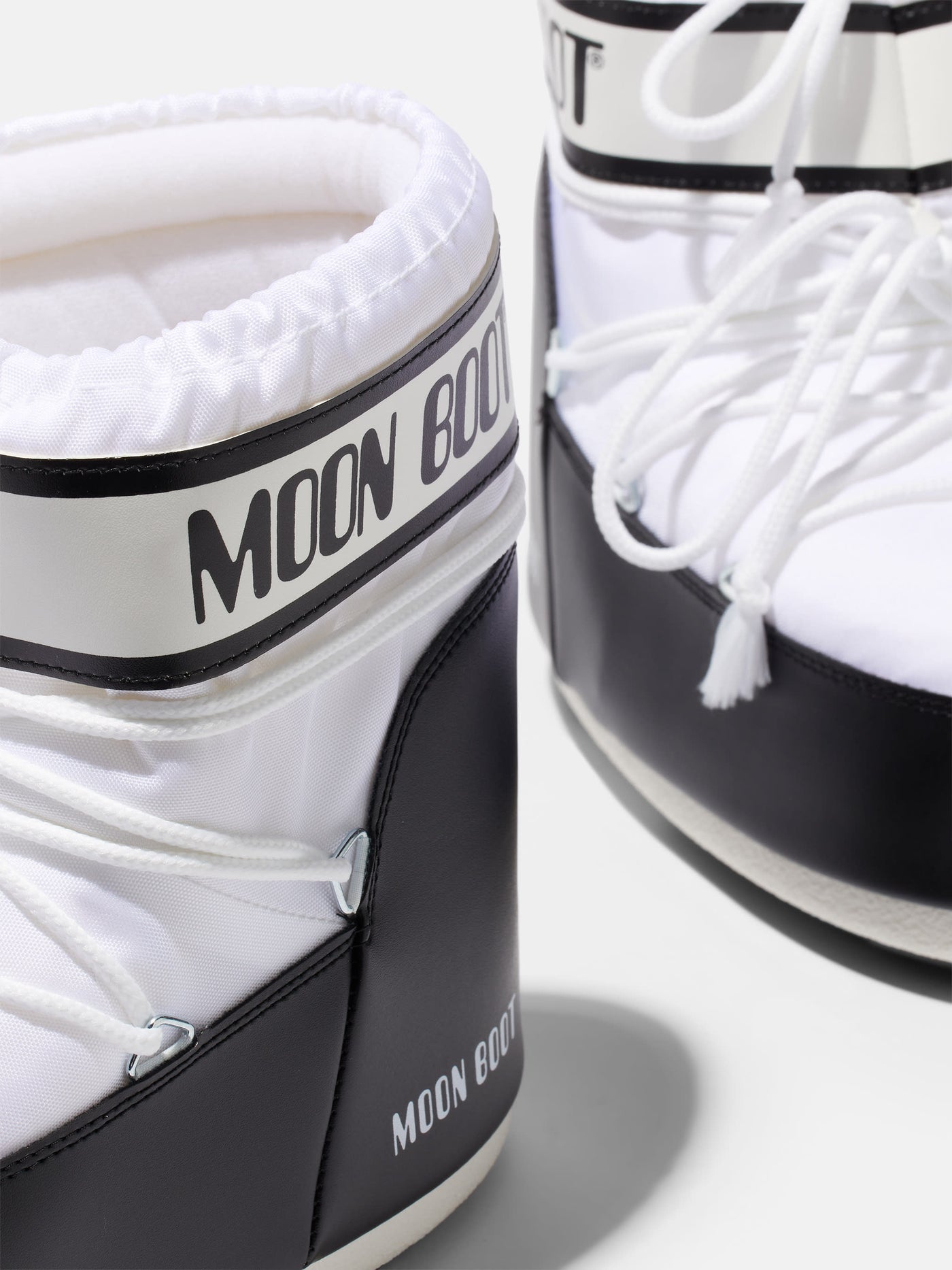 Moon Boot - Vinterstøvle - White - Icon Low Nylon