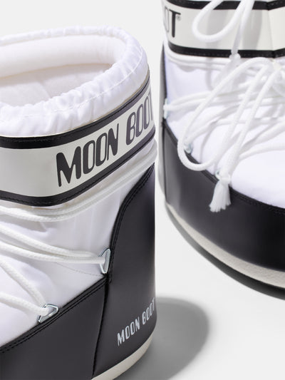 Moon Boot - Vinterstøvle - White - Icon Low Nylon
