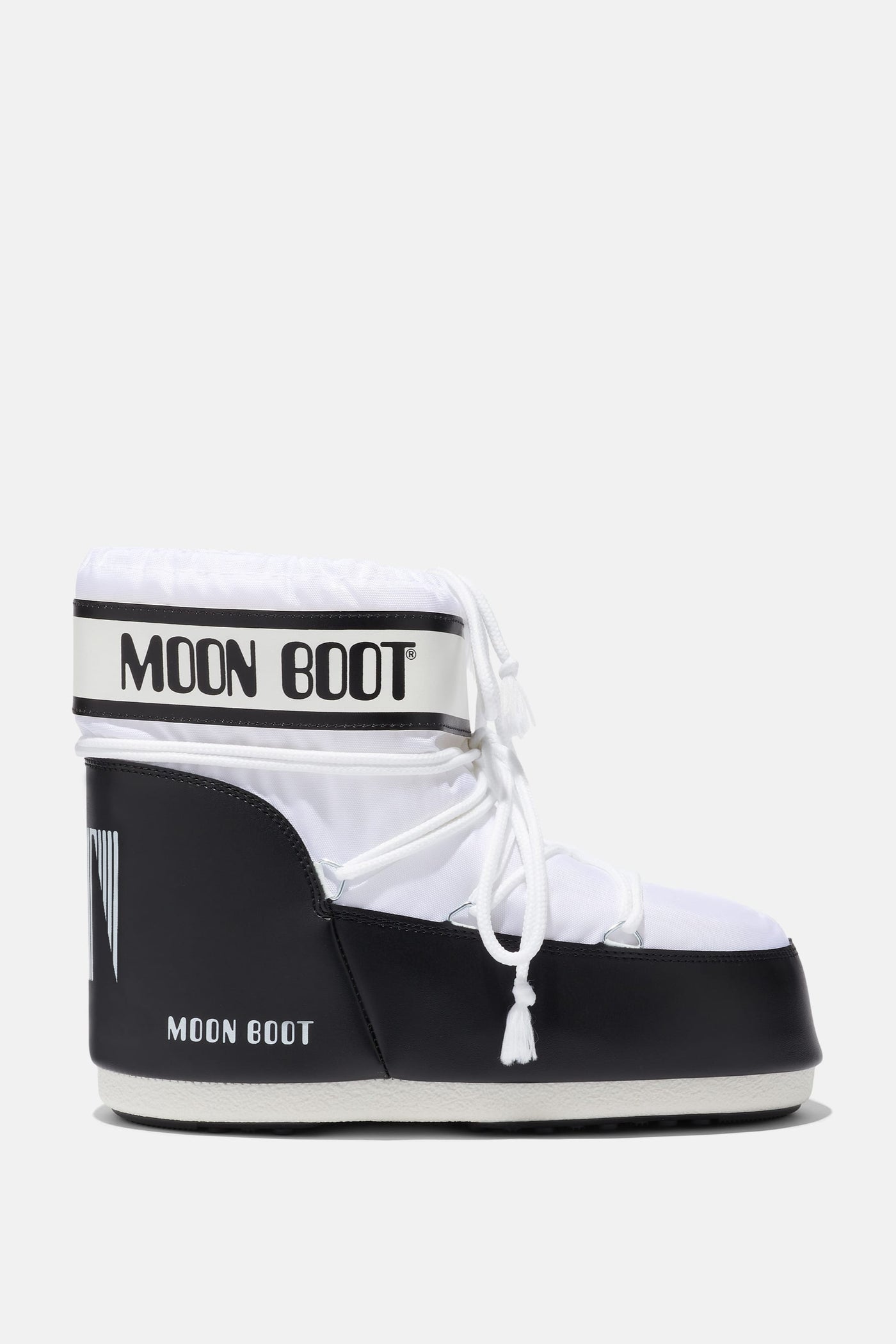 Moon Boot - Vinterstøvle - White - Icon Low Nylon