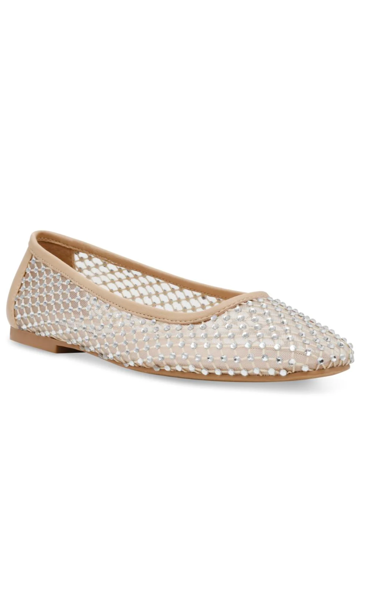 Steve Madden - Ballerina - Tan mesh - Auden