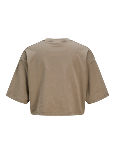 JJXX - T-shirt - Cropped Latte/brindle - Andrea