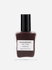 Mørk brun neglelak - Hot coco - Nailberry sss