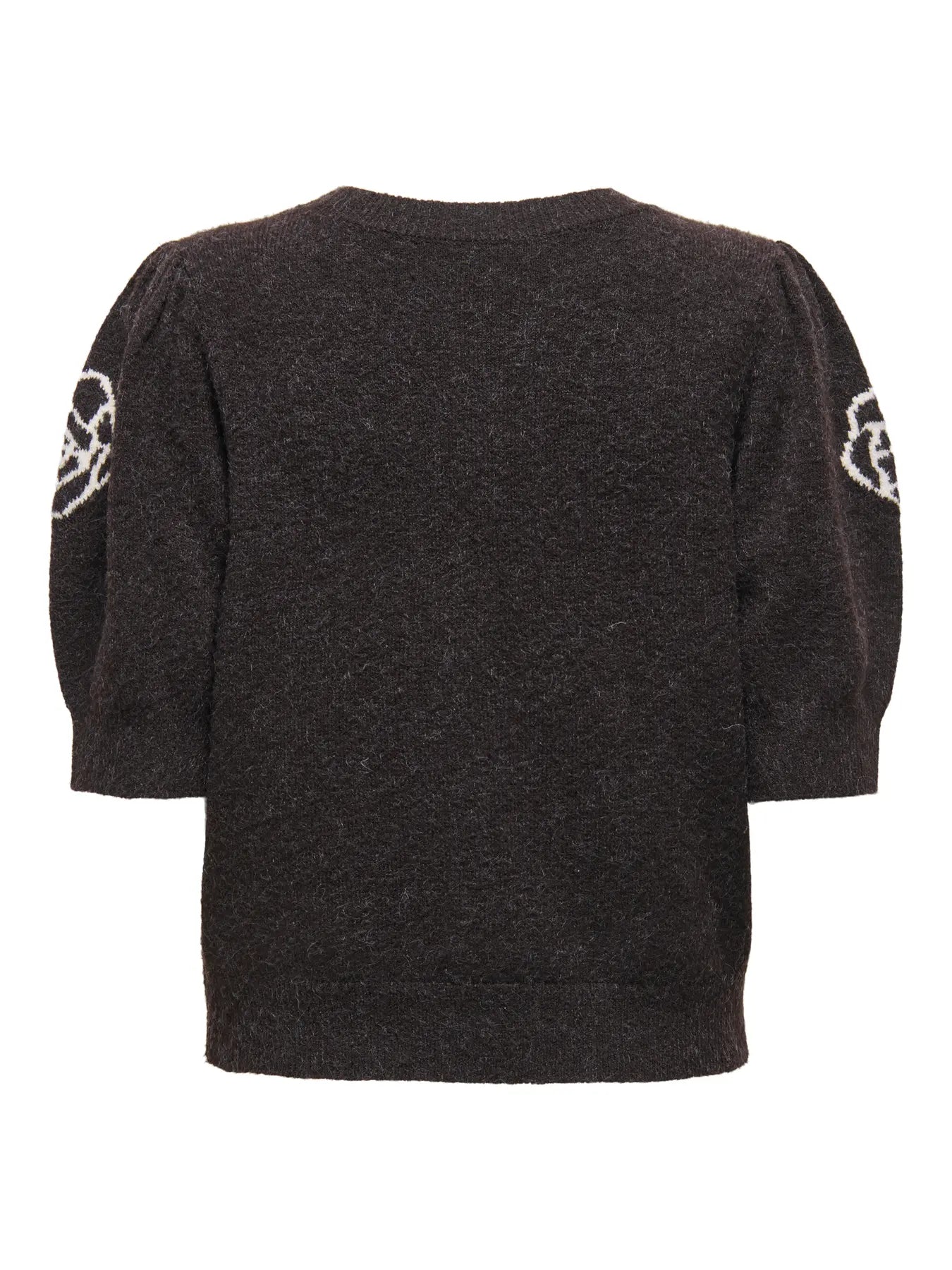 Only - Pullover strik - Black Coffee - Rica