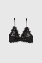 Anine Bing - Lace Bra - Sort Blonde
