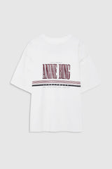 Anine Bing - T-shirt - White - Nell Tee Sport