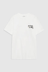Anine Bing - T-shirt - Hvid - Walker Tee Empowerment