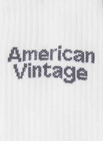 American Vintage Socks Clypsun White
