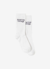 American Vintage Socks Clypsun White