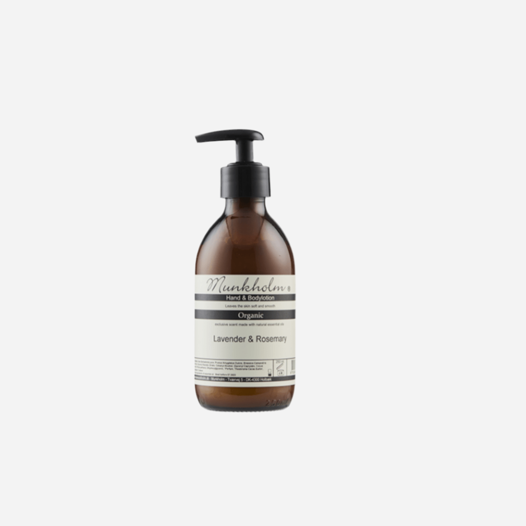 Organic hand and body lotion - Lavender &amp; Rosemary - 250 ml - Munkholm sss