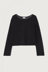 American Vintage - Strik - Black Melange - Bodyrow