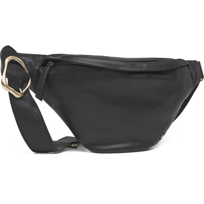 Depeche - Bumbag - Black leather - 16176