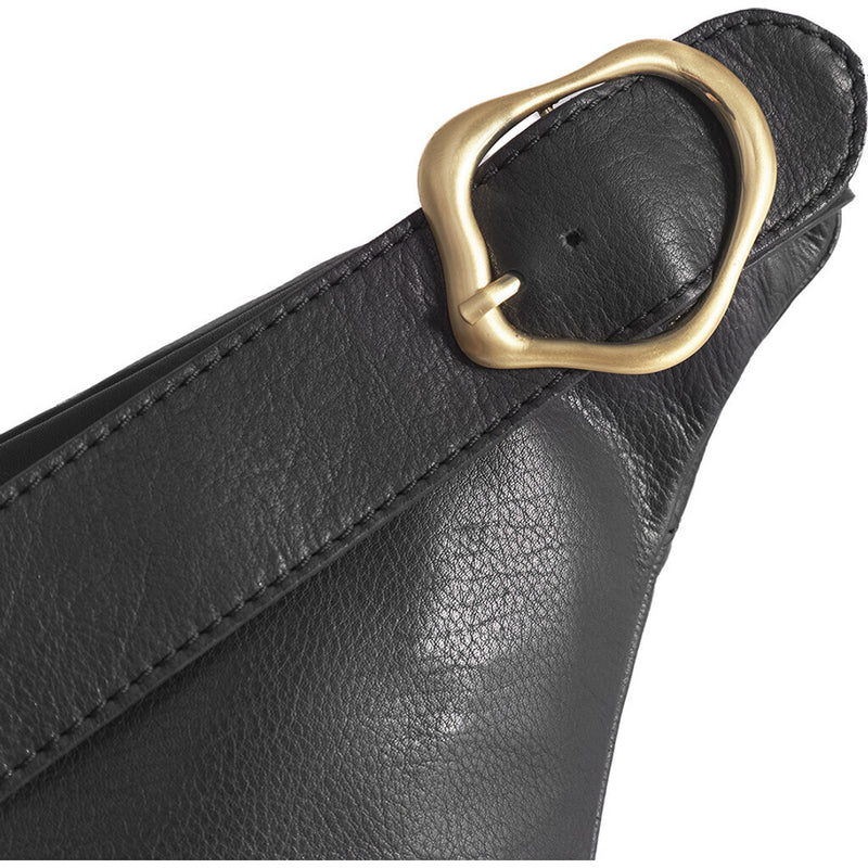 Depeche - Bumbag - Black leather - 16176