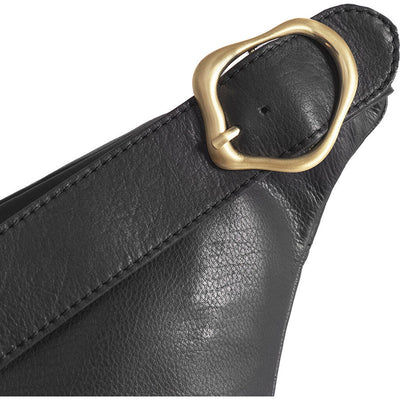 Depeche - Bumbag - Black leather - 16176