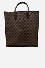 Louis Vuitton - Damier sac plat shopper bag with red front - Secondhand