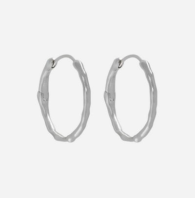 Andcopenhagen - Earrings hoops - 925 sterling silver - Nia