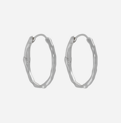 Andcopenhagen - Earrings hoops - 925 sterling silver - Nia