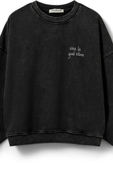 Sofie Schnoor Women - Sweatshirt - Washed Black - Parossw
