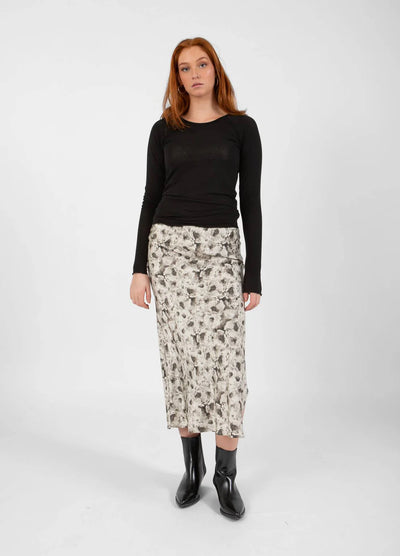 CC HEART - Wool blouse - Black - Lana